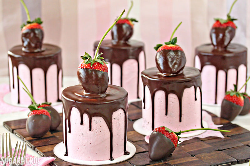 16 Chocolate Dipped Strawberry Wedding Cake Ideas