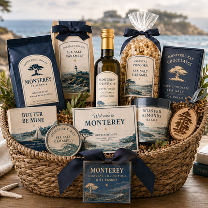 Monterey Coastal Collection Gift Basket - Large
