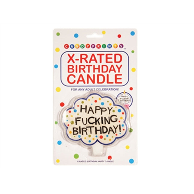 X-Rated Birthday Candle CP-549