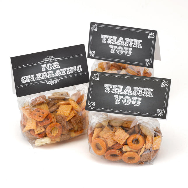 Chalkboard Thank You Favor Bag Set