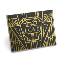 Art Deco Wedding Guest Book