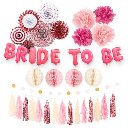 Bride-To-Be Assorted Party Decoration Kit
