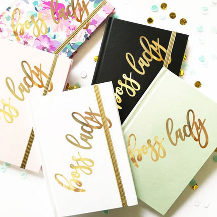 Boss Lady Gold Journal Gift Idea for Your Boss