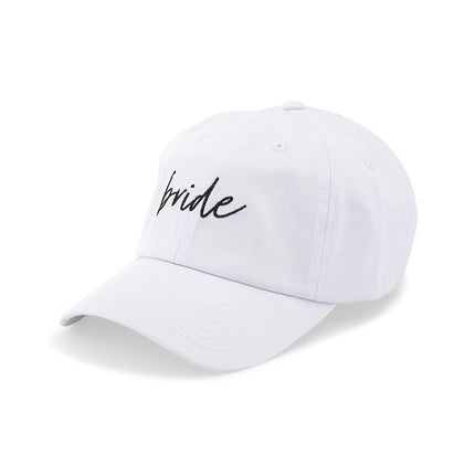 Embroidered Bride's Party Dad Hat with Script