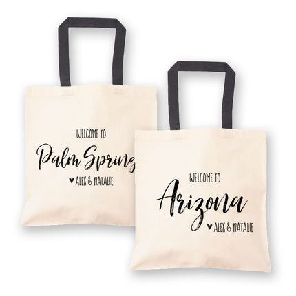 Personalized Destination Wedding Welcome Bag