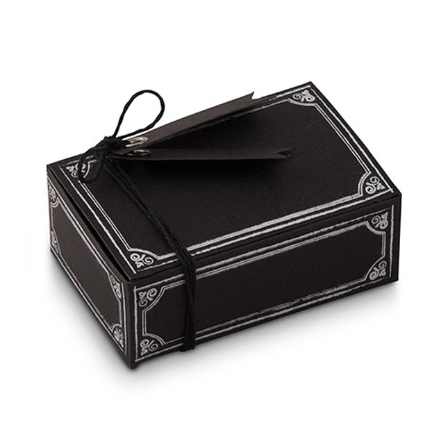 Chalkboard Print Favor Box 30-Piece Kit