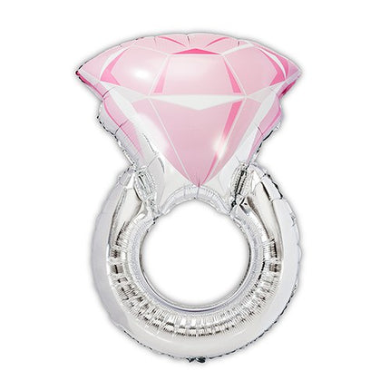 Diamond Engagement Wedding Ring Foil Balloon