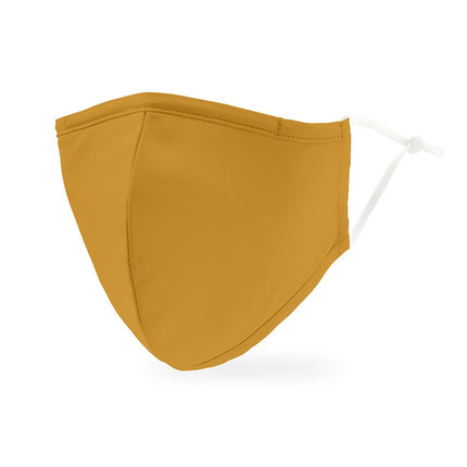 Golden Yellow Tumeric Adult Protective Cloth Face Mask