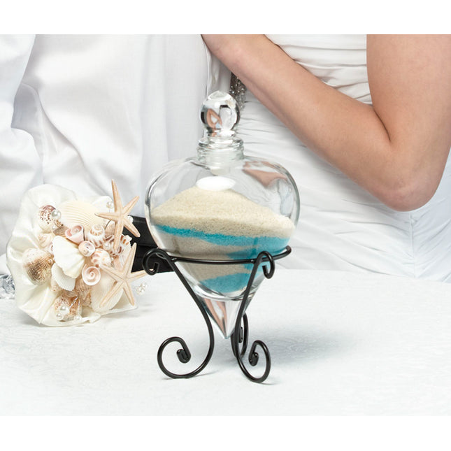 Heart Unity Sand Holder Glass Vase - Discontinued