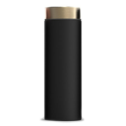 Thirst Aid Stainless Steel Personalized Water Bottle with Gold Lid