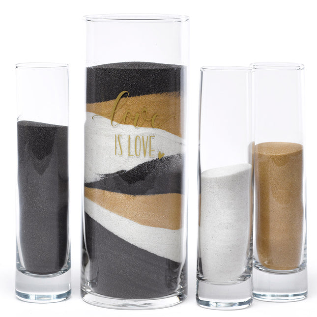 Love is Love Unity Sand Wedding Ceremony (Set of 4)