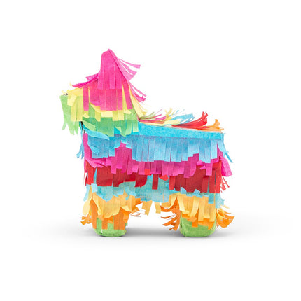 Small Fillable Donkey Piñata Table Favor Box for Party