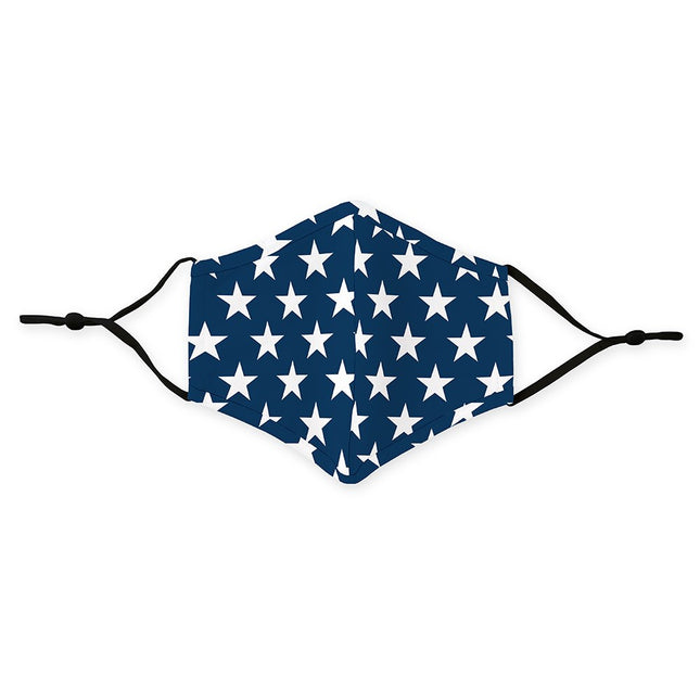 Stars and stripes face mask