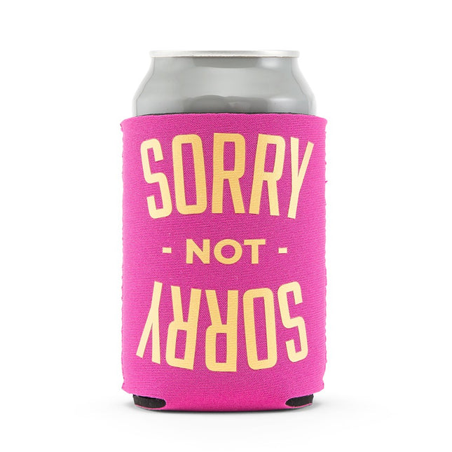 Sorry Not Sorry Neoprene Foam Drink Holder