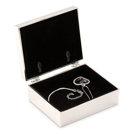 Personalized Glitter Heart Jewelry Box