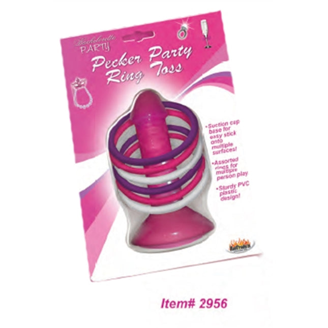 Pink Pecker Adult Party Game Ring Toss