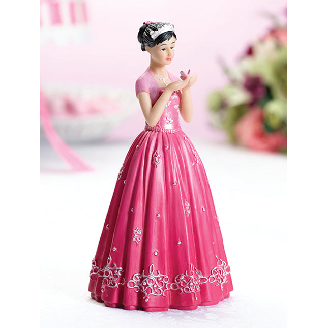 Quinceañera Cake Topper Figurine 