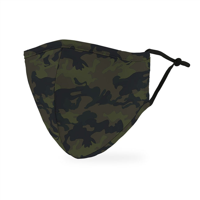 Camouflage Reusable Cloth Face Mask - Camo