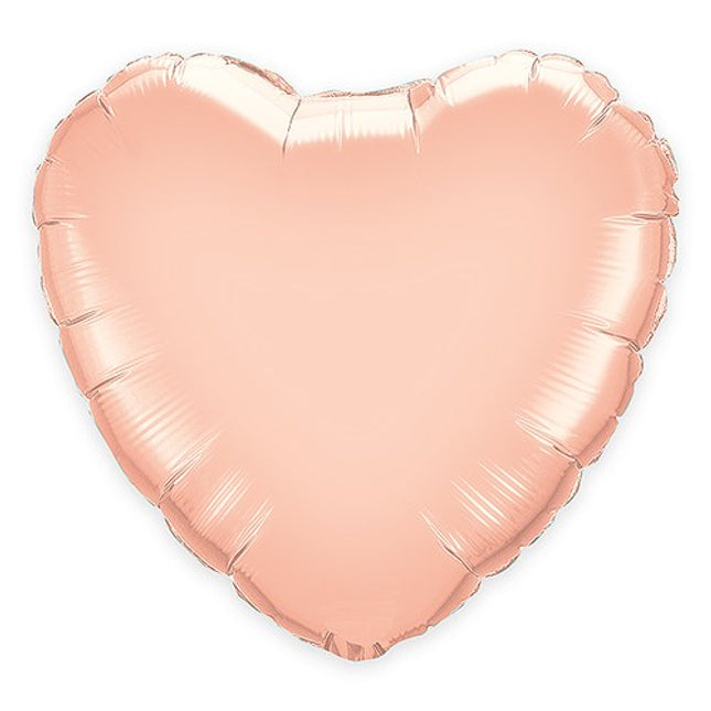 Rose Gold Foil Heart Party Balloon