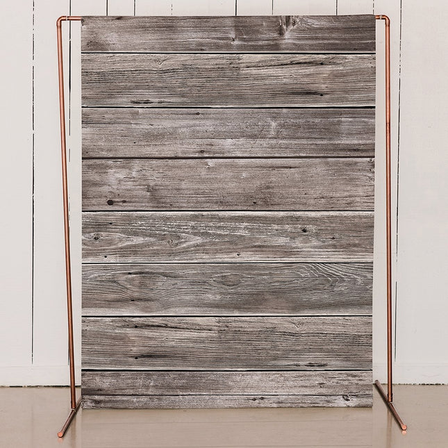 Rustic Wood Printed Photo Backdrop Wedding Decoration