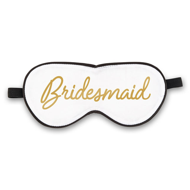 Satin Bridesmaid Sleep Mask - Wedding Party Favor