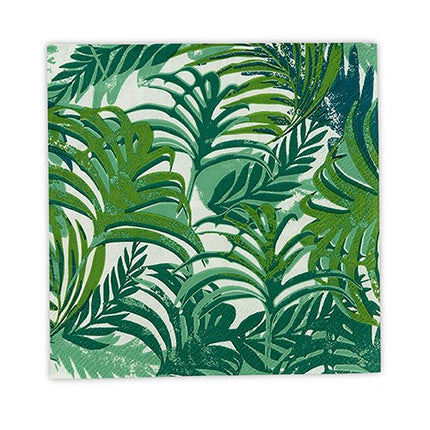 Tropical Leaves Cocktail Napkins