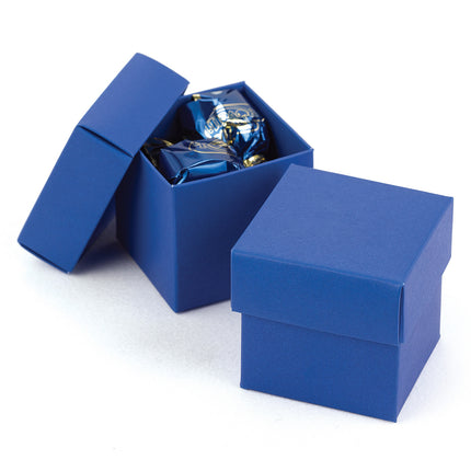 Royal Blue Two-Piece Wedding Party Favor Box