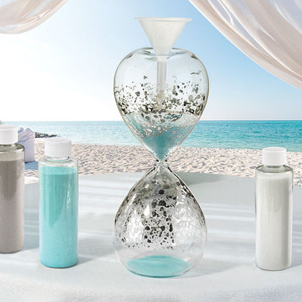 Unity Sand Hourglass Ceremony Set with Sand