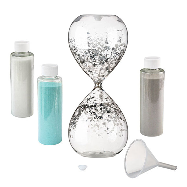 Unity Sand Hourglass Ceremony Set with Sand