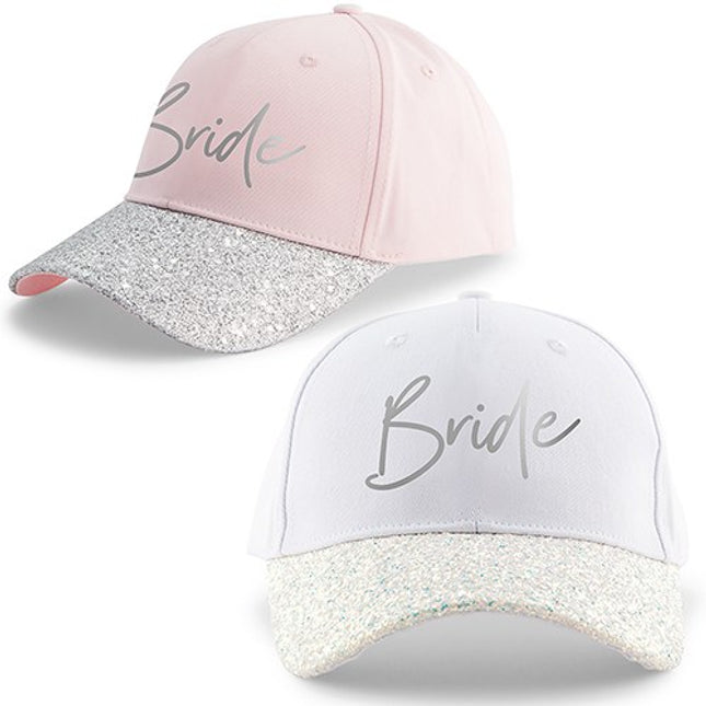 Bride's Sparkle Wedding Party Glitter Hat