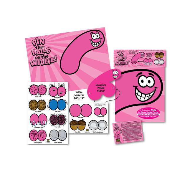 Pin the Balls on the Willie! GFF-1710