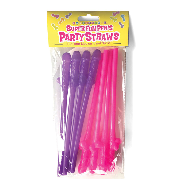 Super Fun Bachelorette Party Straws