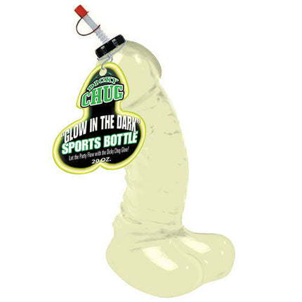 Glow in the Dark Bachelorette Party Dcky Chug Sports Bottle