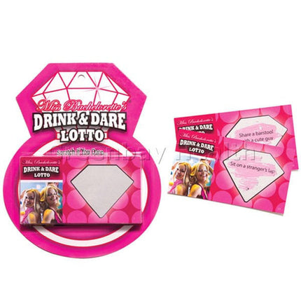 Miss Bachelorette Drink and Dare Lotto Game