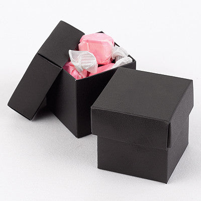 Black 2-Piece Favor Box