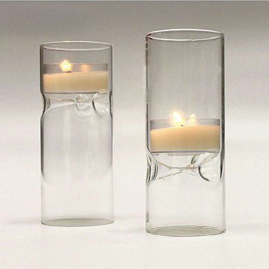 Blown Glass Mini Tealight Candle Holder