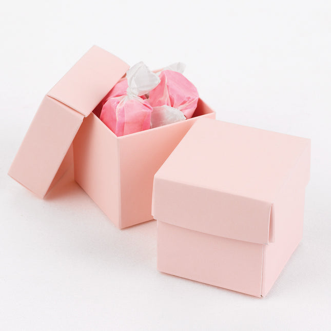Colorful Two Piece Wedding Party Favor Box (Pack of 25)