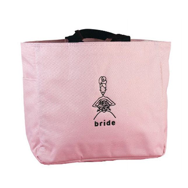 Pink Bridal Tote Bag
