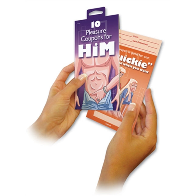 Pleasure Coupons for Him OZ-VCB-21