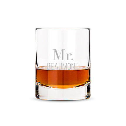 Classic Rocks Glass Personalized Classic Rocks Low Ball Glass – Butter Be Mine