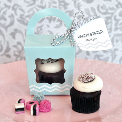 Cupcake Tote Party Favor Box (Set of 12)