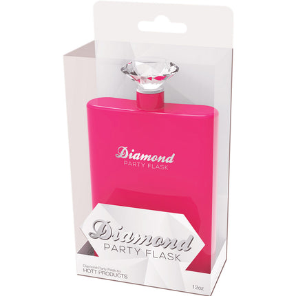 Diamond Top Bachelorette Party Flask