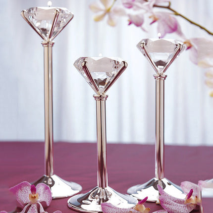 Diamond Tealight Candle Holders