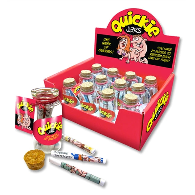 Quickie Jars - 12 Piece Display OZ-SJ-01-ED