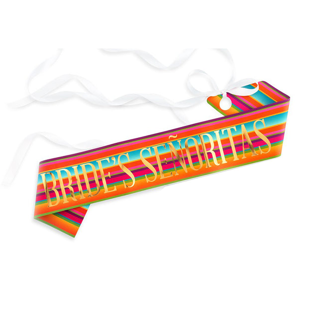 Bride's Señoritas Bridal Party Sash