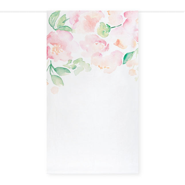 Floral Garden Party Printed Photo Backdrop Wedding Decoration