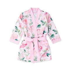 Personalized Silky Kimono Flower Girl Robe