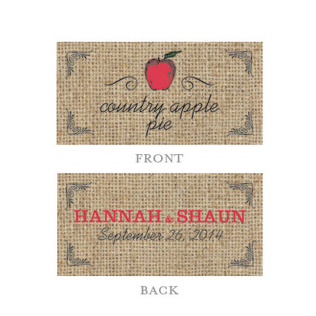 Personalized Fruit Themed Rectangular - Discontinued