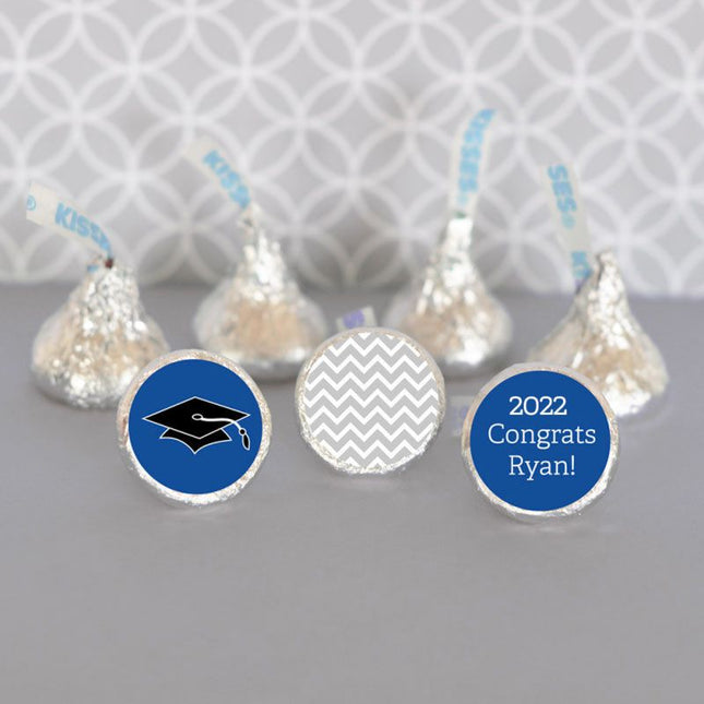 Personalized Graduation Hershey's® Kisses Labels Trio (Set of 108)