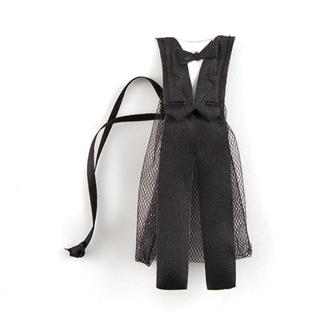 Black Tuxedo Groom Wedding Favor Bags